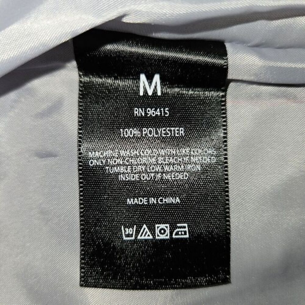 Time Space White Camo Tree Zip Up Hoodie Utility Jacket Mens Medium New - Picture 3 of 7